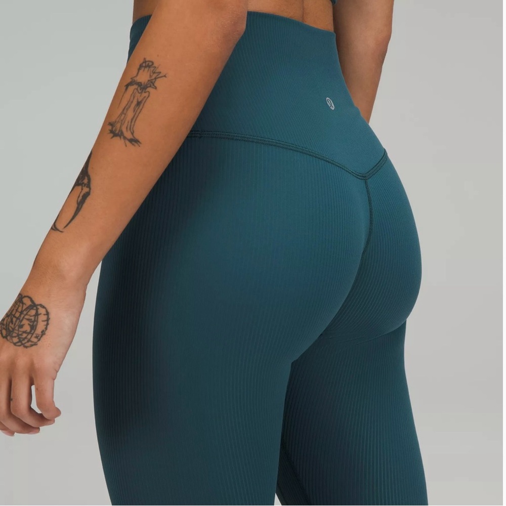 LULULEMON Align Ribbed High Rise Pant, 25” inseam, size 4